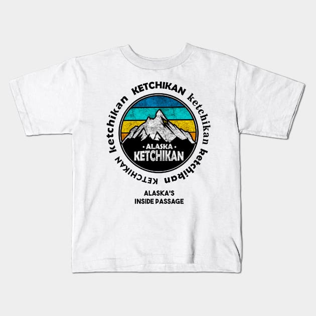 KETCHIKAN, ALASKA Kids T-Shirt by dejava